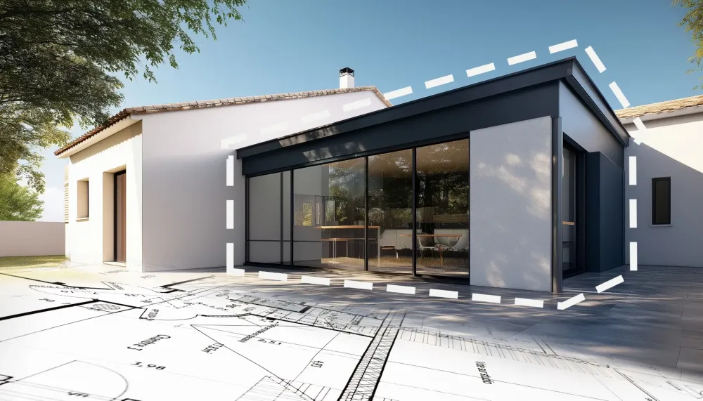 Extension de maison près de Oise